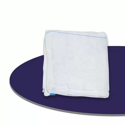 100% Cotton Medical Laparotomy Gauze Sponge Sterile Abdominal Pad With X-Ray Folded Or Sewed