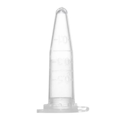 трубка центрифуги 0.2ml 0.5ml 1.5ml стерильная PP пластиковая коническая микро- с крышкой