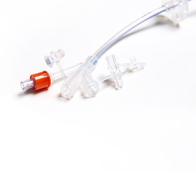 Одиночный набор трубки Gastrostomy силикона медицинской ранга пользы Fr12-Fr24 ровный мягкий для больницы
